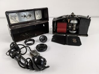 Feldfernsprecher 33 Wehrmacht, datiert 1940. Funktion nicht geprüft