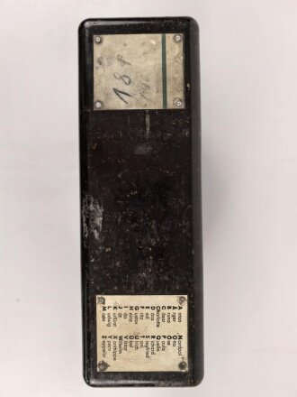 Feldfernsprecher 33 Wehrmacht, datiert 1939. Funktion nicht geprüft