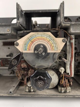 Luft-Boden Einheitsempfänger E52 a " Köln" der Luftwaffe. Unvollständig, gute Substanz, Funktion nicht geprüft