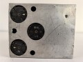 Baugruppe mit Abschirmblech zum Luft-Boden Einheitsempfänger E52 a " Köln" der Luftwaffe. Funktion nicht geprüft