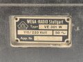 Volksempfänger VE301w, Hersteller WEGA Radio Stuttgart. Guter Gesamtzustand, Rückwandschrauben erneuert, Funktion nicht geprüft