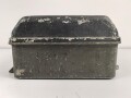 Umformer U.20 a 3 der Wehrmacht für 20 Watt Sender in Fahrzeugen. Baujahr 1938. Originallack, unrichtiger Deckel, Funktion nicht geprüft