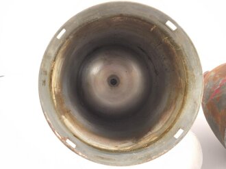 Luftwaffe, Drahtspule für Gleitbombe Henschel Hs 293.. Verwendet mit Drahtfunksendeanlage FuG 208 " Düren" und Drahtlenkempfangsanlage Fu G 238 " Detmold". Original lackiertes Stück, Rarität