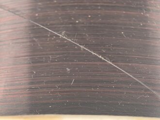 Luftwaffe, Drahtspule für Gleitbombe Henschel Hs 293.. Verwendet mit Drahtfunksendeanlage FuG 208 " Düren" und Drahtlenkempfangsanlage Fu G 238 " Detmold". Original lackiertes Stück, Rarität