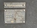 Luftwaffe, Netzanschlußgerät NA 8, Ln 27468. Kraftquelle für 100 Watt Sender . Originallack, Funktion nicht geprüft.