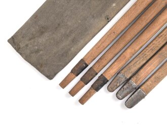 Zeltzubehörbeutel für Parteiverbände mit zugehörigem Inhalt