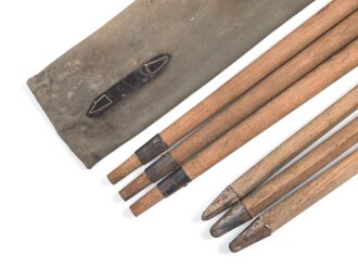 Zeltzubehörbeutel für Parteiverbände mit zugehörigem Inhalt