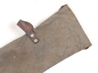 Zeltzubehörbeutel für Parteiverbände, das Leder angetrocknet, ungewöhnlicher Verschluss