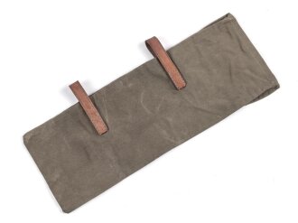 Zeltzubehörbeutel wohl für OT, RAD oder ähnliche Verbände. Ungebrauchtes Stück, Leder angetrocknet