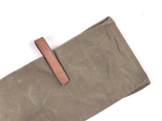 Zeltzubehörbeutel wohl für OT, RAD oder ähnliche Verbände. Ungebrauchtes Stück, Leder angetrocknet