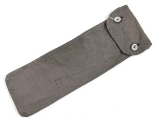 Zeltzubehörbeutel Wehrmacht, ungetragenes Stück, datiert 1936, die Lederriemen abgetrennt