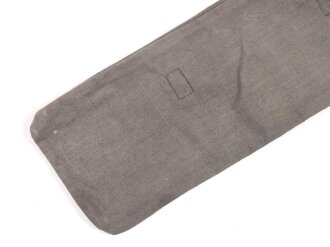 Zeltzubehörbeutel Wehrmacht, ungetragenes Stück, datiert 1936, die Lederriemen abgetrennt