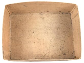 "Maggi Würze" Pappverpackung für 3 Flaschen. Maße etwa 28 x 38 x 14cm