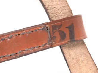 Wehrmacht, Tasche für Signaltuch und Pflöcke zur Befestigung. Ungebraucht, Lagerspuren