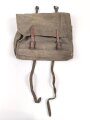 Wehrmacht, Tasche für Signaltuch und Pflöcke zur Befestigung. Gebraucht, datiert 1940, ungereinigt