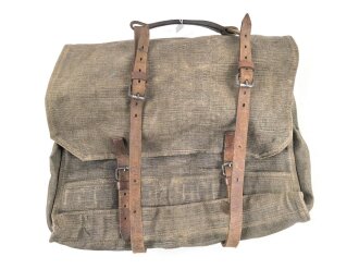 Wehrmacht, Tasche für Signaltuch und Pflöcke zur Befestigung. Gebraucht, ungereinigt