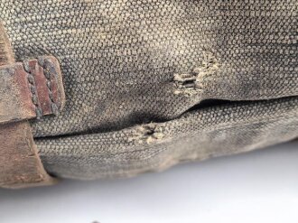 Wehrmacht, Tasche für Signaltuch und Pflöcke zur Befestigung. Gebraucht, ungereinigt