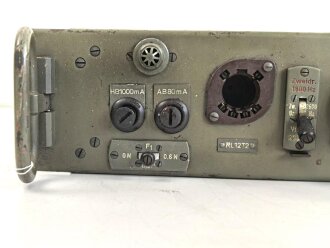 Verstärkersatz zum Verstärker 38. Originallack, datiert 1940, Funktion nicht geprüft