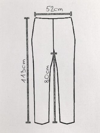 Lange Unterhose Wehrmacht, ungetragen, mit Reichsbetriebsnummer