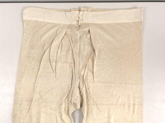 Lange Unterhose Wehrmacht, ungetragen, mit Reichsbetriebsnummer