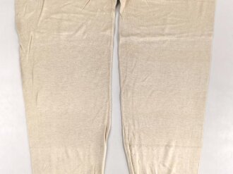 Lange Unterhose Wehrmacht, ungetragen, mit Reichsbetriebsnummer