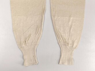 Lange Unterhose Wehrmacht, ungetragen, mit Reichsbetriebsnummer