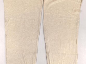 Lange Unterhose Wehrmacht, ungetragenes Stück mit Preßpappeknöpfen