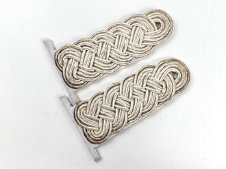 Heer, Paar Schulterstücke für einen Major der Infanterie, Ausführung für die weisse Sommerfeldbluse