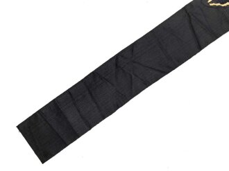 Deutsche Reichsbahn, Mützenschwinge auf Mützenband gewebt, Gesamtlänge 70cm