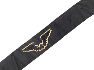 Deutsche Reichsbahn, Mützenschwinge auf Mützenband gewebt, Gesamtlänge 70cm