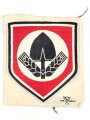 Reichsarbeitsdienst, Abzeichen für das Sporthemd, Breite 13cm
