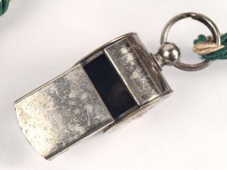 Hitlerjugend, Führerschnur für Gefolgschaftsführer mit Trillerpfeife