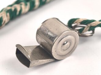 Hitlerjugend, Führerschnur für Gefolgschaftsführer mit Trillerpfeife