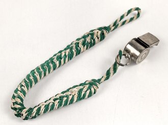 Hitlerjugend, Führerschnur für Gefolgschaftsführer mit Trillerpfeife