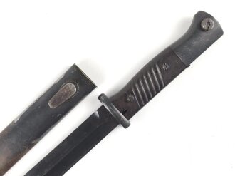 Seitengewehr M84/98 für k98 der Wehrmacht. Hersteller Coppel 1939/40, nicht Nummerngleich