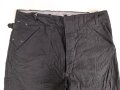 Hitlerjugend, schwarze , kurze Hose mit RZM Etikett "  Kniehose Zwirnköper" Ungetragenes Stück