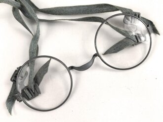 Maskenbrille Wehrmacht. Getragenes Stück