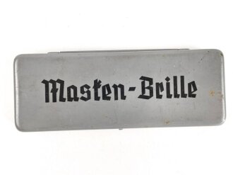 Maskenbrille Wehrmacht. Getragenes Stück
