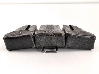 Patronentasche zum K98 Wehrmacht ( für 6 Ladestreifen) Guter Zustand, mit Reichsbetriebsnummer