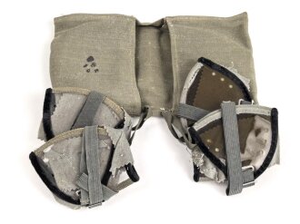 4 Stück Faltbrille / Augenschützer Wehrmacht in Hülle