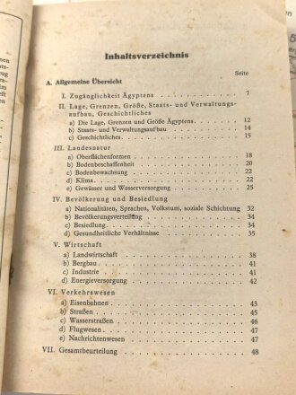 Afrikakorps , " Militärgeographische Angaben über Ägypten" Abgeschlossen am 20.Juni 1942. Vollständig