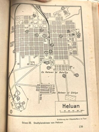 Afrikakorps , " Militärgeographische Angaben über Ägypten" Abgeschlossen am 20.Juni 1942. Vollständig