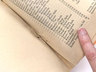 Afrikakorps , " Militärgeographische Angaben über Ägypten" Abgeschlossen am 20.Juni 1942. Vollständig