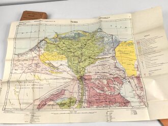 Afrikakorps , " Militärgeographische Angaben über Ägypten" Abgeschlossen am 20.Juni 1942. Vollständig