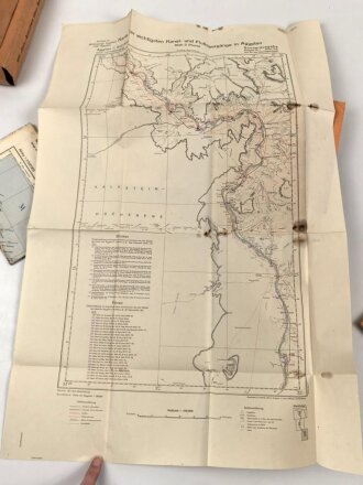 Afrikakorps , " Militärgeographische Angaben über Ägypten" Abgeschlossen am 20.Juni 1942. Vollständig