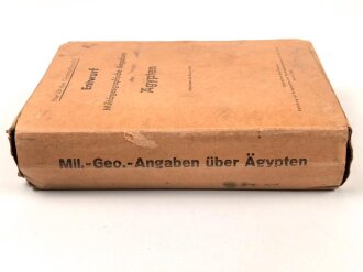 Afrikakorps , " Militärgeographische Angaben über Ägypten" Abgeschlossen am 20.Juni 1942. Vollständig