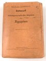 Afrikakorps , " Militärgeographische Angaben über Ägypten" Abgeschlossen am 20.Juni 1942. Vollständig