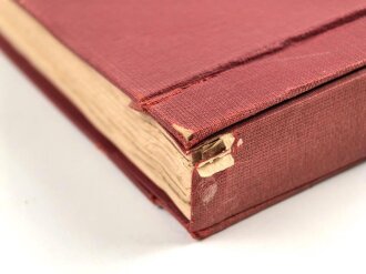 "Ägypten und Cyrenaika" Luftgeographisches Einzelheft 1.Teil, Herausgegeben vom Generalstab der Luftwaffe 1942. Einband angeschmutzt, sonst guter Zustand, etwas über DIN A4