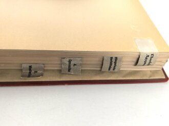 "Ägypten und Cyrenaika" Luftgeographisches Einzelheft 1.Teil, Herausgegeben vom Generalstab der Luftwaffe 1942. Einband angeschmutzt, sonst guter Zustand, etwas über DIN A4