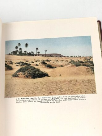 "Ägypten und Cyrenaika" Luftgeographisches Einzelheft 1.Teil, Herausgegeben vom Generalstab der Luftwaffe 1942. Einband angeschmutzt, sonst guter Zustand, etwas über DIN A4
